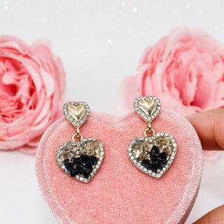 Aretes Black Stone