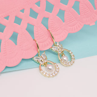 Aretes Halo de Mariposa