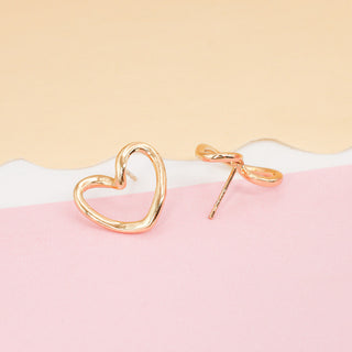 Aretes Gold Heart