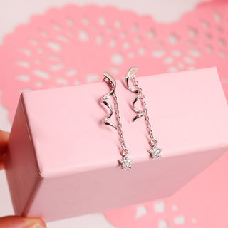 Aretes Estrella Spiral