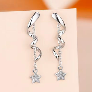 Aretes Estrella Spiral