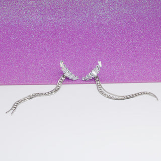 Aretes Sparkle Drop Colgantes