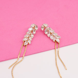 Aretes Destello Dorado