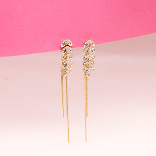 Aretes Destello Dorado