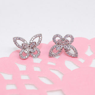 Aretes  Silver Wings