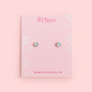 Aretes Clarity Acero