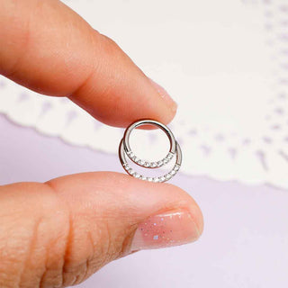 Piercing Septum Dual Titanio