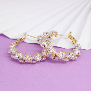 Arracadas Cristal Rombo