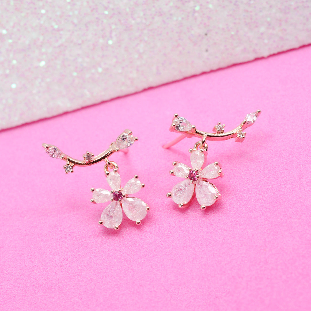 Aretes Flor Silvestre Shine