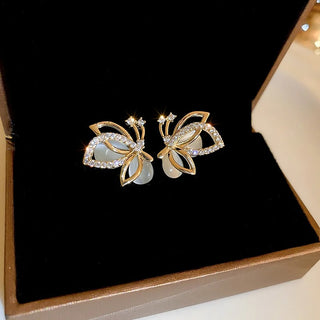 Aretes Butterfly Gold
