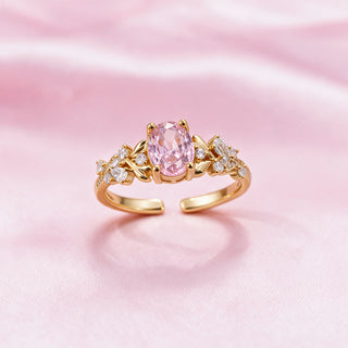 Anillo Ajustable Pink Glam