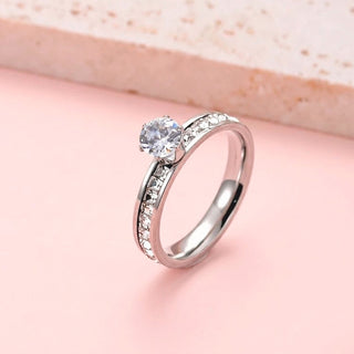 Anillo de Promesa Antonella con Zirconias