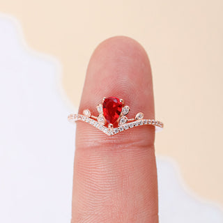 Anillo Zira Plata925 Rose Gold