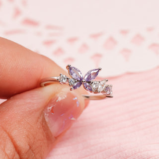 Anillo Aurora Lavanda Plata925