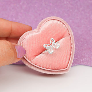 Anillo Ajustable Butterfly Plata 925
