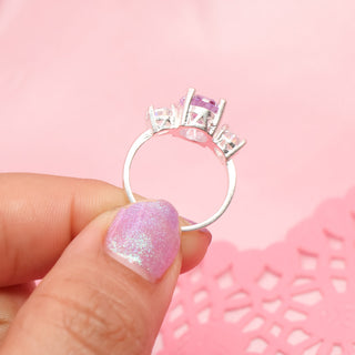 Anillo Purple Plata 925