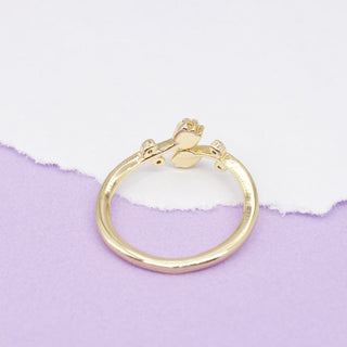 Anillo Ajustable Golden Bloom