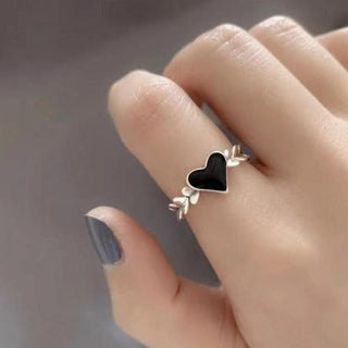 Anillo Ajustable Valentín Black