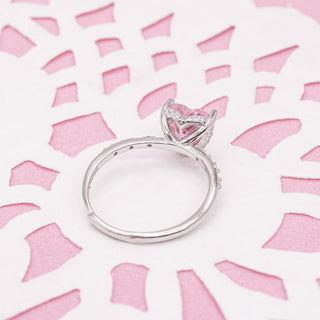 Anillo Ajustable de Promesa Pink Love Plata925