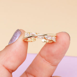 Anillo Cruzado Glam