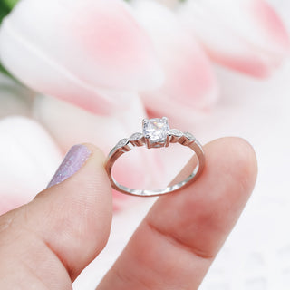 Anillo de Promesa Elena Plata925