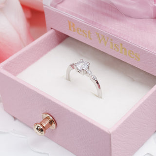 Anillo de Promesa Elena Plata925