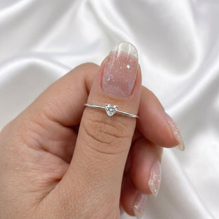 Anillo Promesa Little Heart Plata925