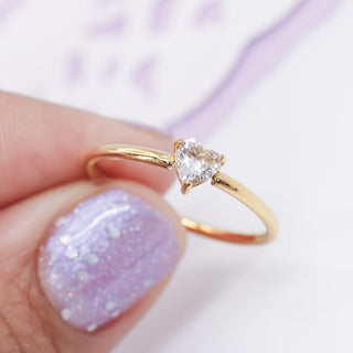 Anillo de Promesa Delicate Heart