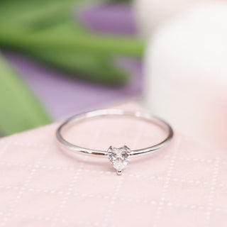 Anillo Promesa Little Heart Plata925