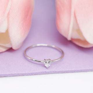 Anillo Promesa Little Heart Plata925