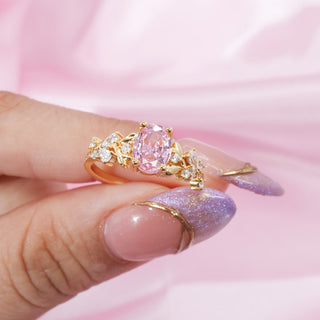Anillo Ajustable Pink Glam