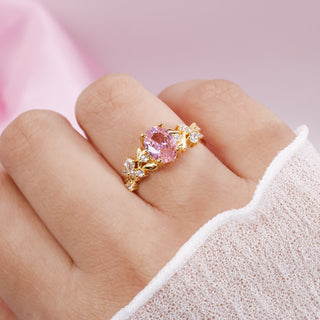 Anillo Ajustable Pink Glam
