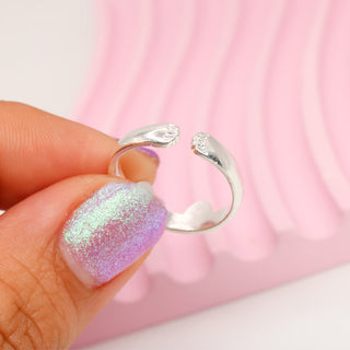 Anillo Ajustable Kitty Plata 925