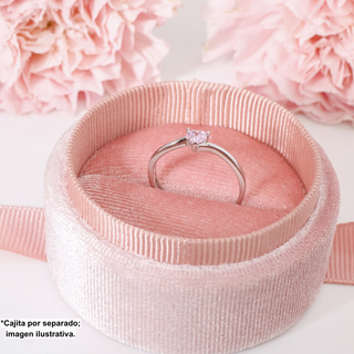 Anillo Ajustable de Promesa Rosaline Plata925