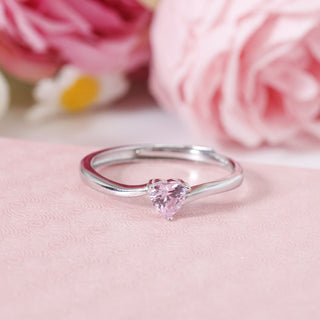 Anillo Ajustable de Promesa Rosaline Plata925