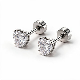 Aretes Broquel Heart
