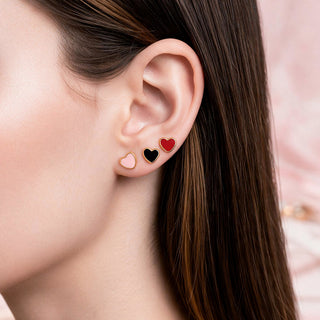 Aretes Broquel de Corazón