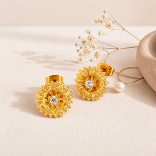 Aretes Sunflower