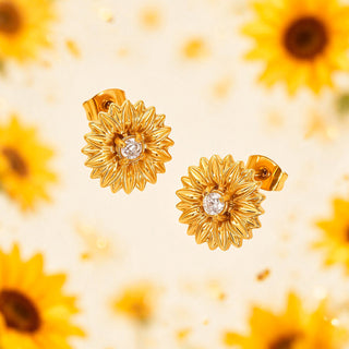Aretes Sunflower