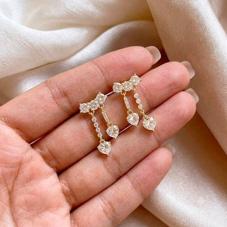Aretes Cascadas de Corazones