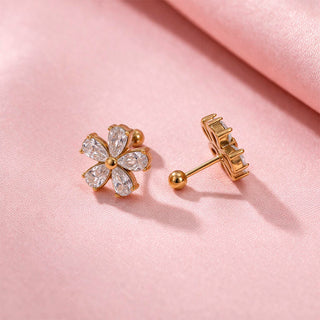 Aretes Fiora Gold