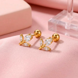 Aretes Mini Floral Tulip