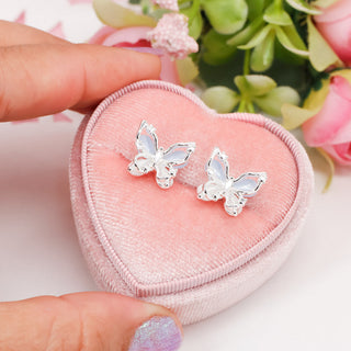 Aretes Mariposa Celeste