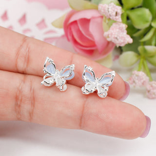 Aretes Mariposa Celeste