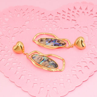 Aretes Aura Heart