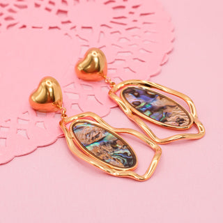 Aretes Aura Heart