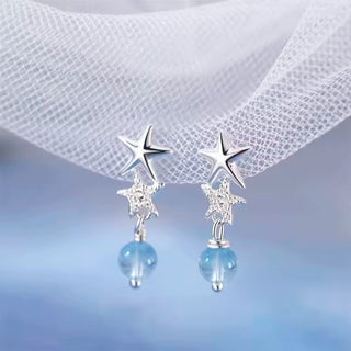 Aretes Starry Blue