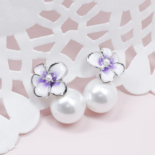 Aretes Lily con Perla