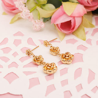 Aretes Golden Rose