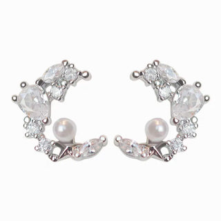 Aretes Luz de Luna Plata925